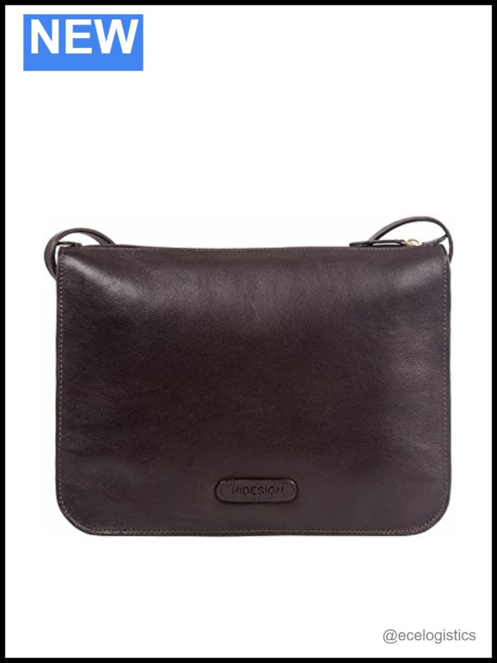 Hidesign Leather Sling Bag Crossbody Messenger Adjustable Strap
